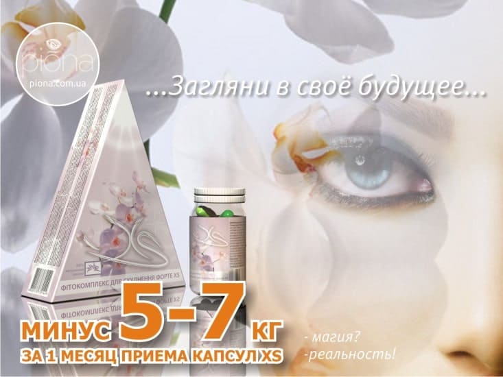 Презентация фитокомплекса XS от брэндинг бюро Piona