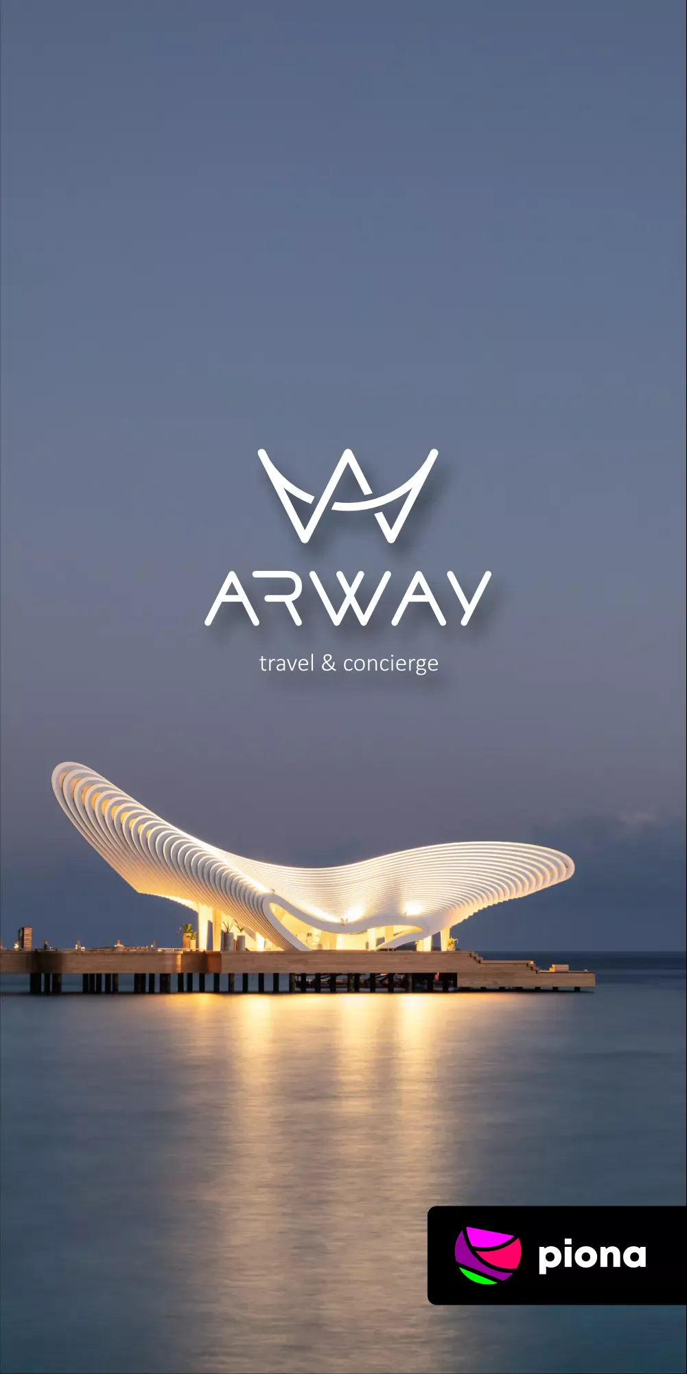 Розробка неймінгу та створення бренду для туристичної компанії ARWAY, Дубай, ОАЕ. Ідея та дизайн від Брендінг бюро Piona
